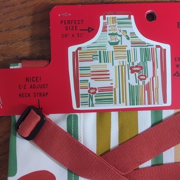 Apron--NOW With More Holy Sh*t--Blue Q - Picture 6 of 7